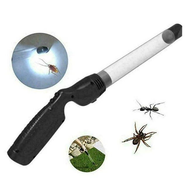 POWERFUL HANDHELD BUG Vacuum Insect Spider Catcher LED Light Best L8O8