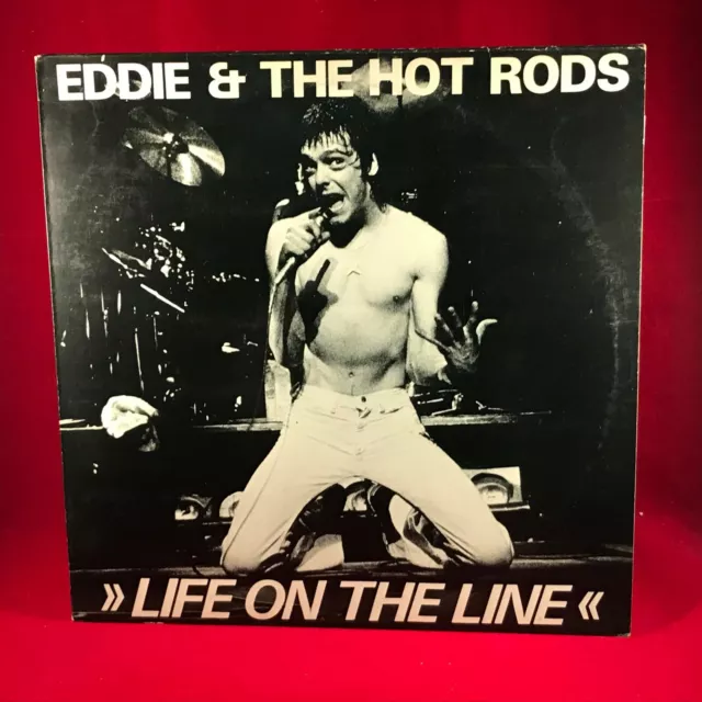 EDDIE & THE HOT RODS Life On The Line 1978 UK 12" vinyl single Do Anything You