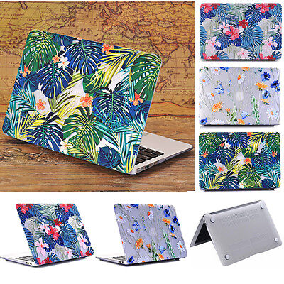 Matte Flower Design Print Hard Case Cover for Macbook Air Pro 13 and Retina