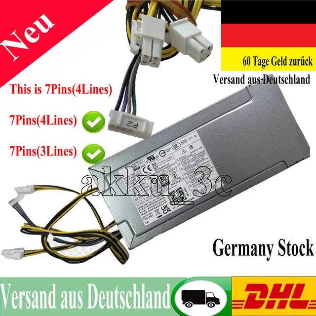 New Power Supply 80 Plus PSU For HP Pavillion Desktop 180W L08261-001 US - Foto 4