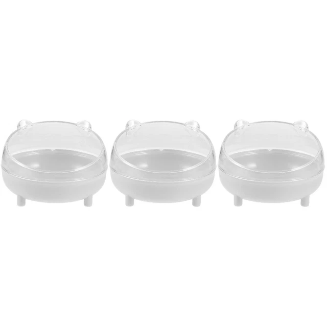 3 pz contenitore bagno sabbia criceto criceto criceto vasca da bagno per piccoli animali