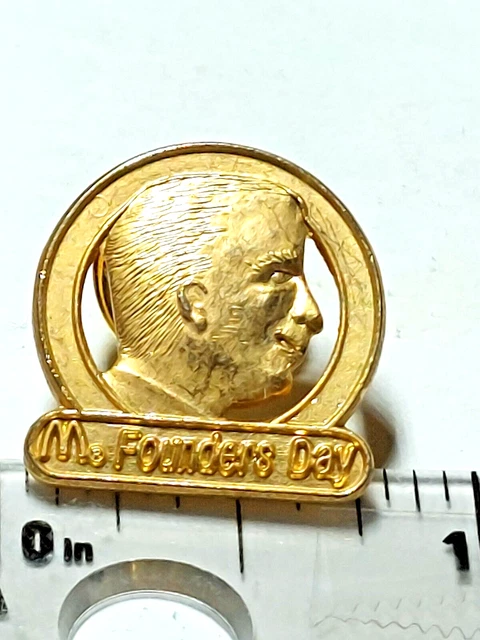 McDonald's FOUNDER'S DAY Lapel Pin  (041123)