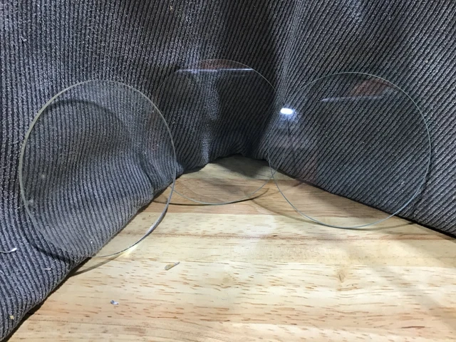 Aircraft Instrument Gauge Glass Cover Replacement 3 inch dia - 3 available