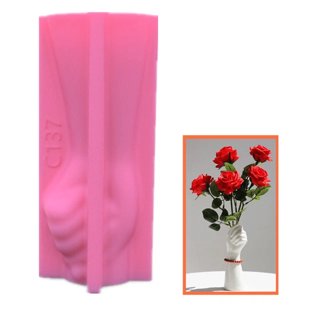 Stampo fioriera resistente al calore ampiamente usato unico a forma di mano stampo per fiori artigianale
