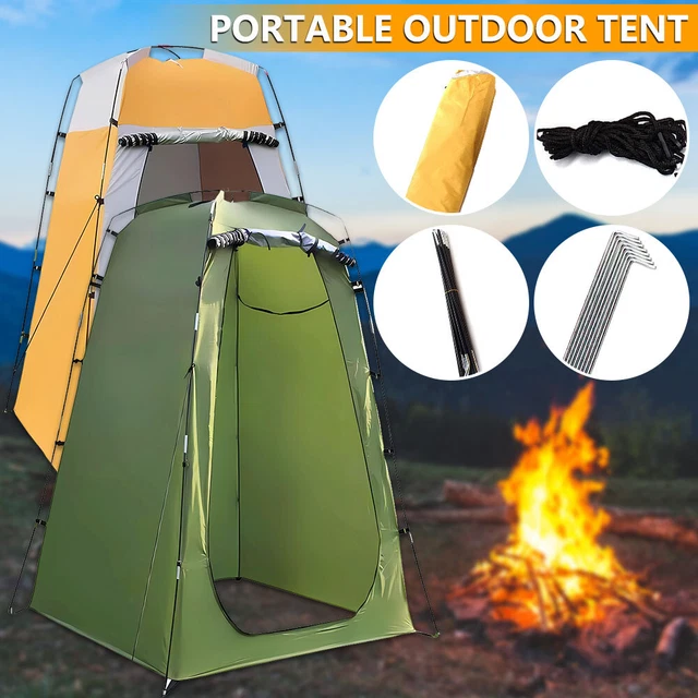 PORTABLE OUTDOOR INSTANT Pop Up Tent Privacy Camping Shower Toilet