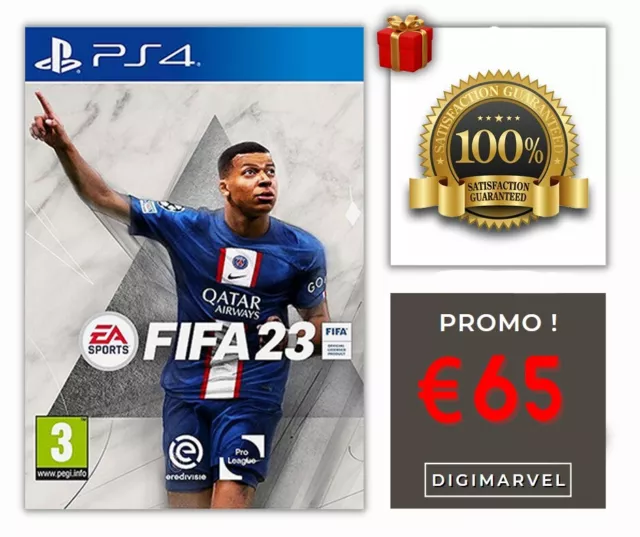 FIFA 23 FOR playstation 4 , not CD EUR 78,00 - PicClick FR