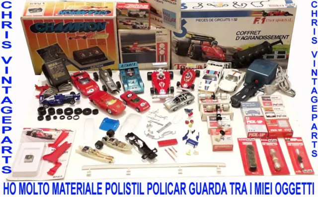 Pista Polistil Policar Dromocar 1:43 Prototipi 2°S DN771 PNEUMATICI POSTERIORI 2