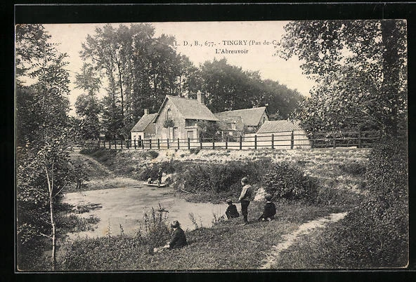 CPA Tingry, l´Abreuvoir