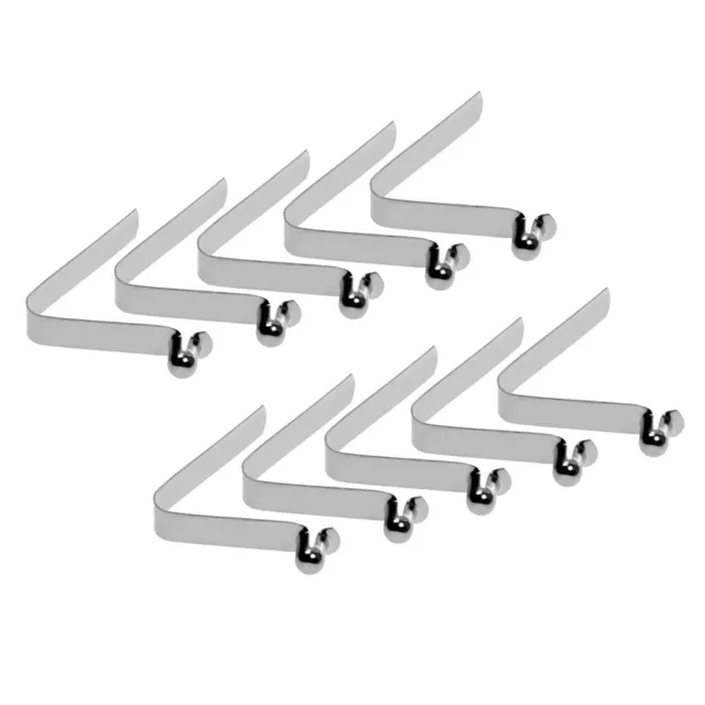 10pcs Crochet Poussoir Clip à Ressort pour Mât de Tente Pagaie de Kayak