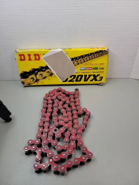 DID 520VX3 G&B 118FB Pro Street Chain Link