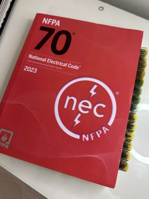 NEC 2023 NFPA 70 EZ-Pre-Tabs. BRAND NEW!BEAUTIFUL.ORGANIZED!