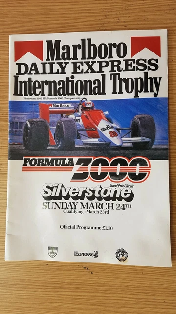 1985 Fia Formula 3000 Championship Marlboro Daily Espresso International Trofeo