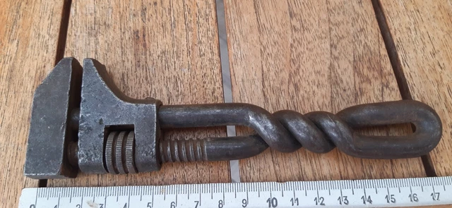 Clé à Molette Pour Casque Pédale Shimano 32 Mm – Outil Ancien, Bon état – Fabriqué Au Japon