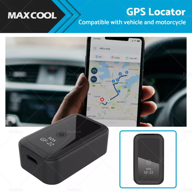 Magnetic Car GPS Tracker Voice Rec Locator Real Time Tracking Mini GF22 500 mAh