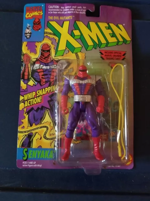 Marvel Toy Biz X-Men The Evil Mutants Senyaka Action Figure Toybiz 1994