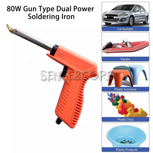 80W Handheld Electric Soldering Iron Kit Soldering Iron Solder Gun Welding Tool