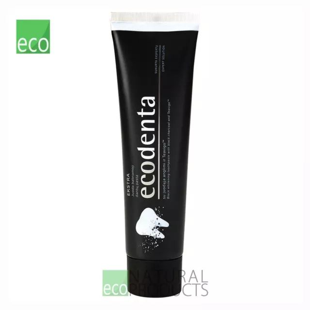 Ecodenta Toothpaste Extra Black Whitening 100ml