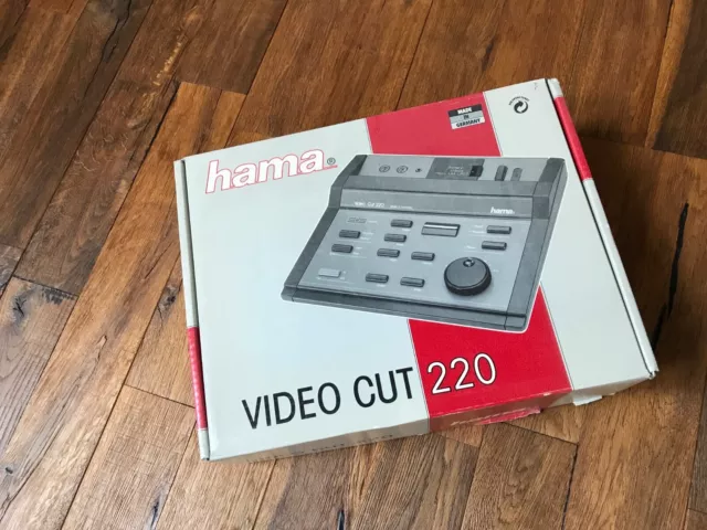 Hama Video Cut 220, Videoschnitt Steuergerät, Hi8, SVHS, Video 8, VHS