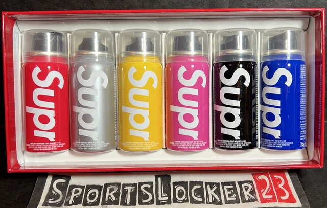 Supreme x Montana Cans Mini Set (6 Mini Latas) Pintura en aerosol SS21 Graffiti NUEVO�