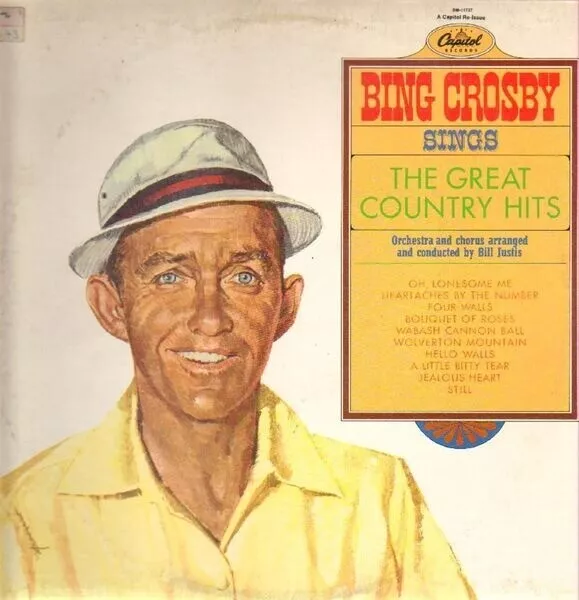 LP Bing Crosby Sings The Great Country Hits STILL SEALED NEW OVP Capitol Re