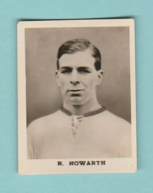 Football  -  D.c. Thomson  -  R.  Howarth  Of Bolton  Wanderers  -  1923