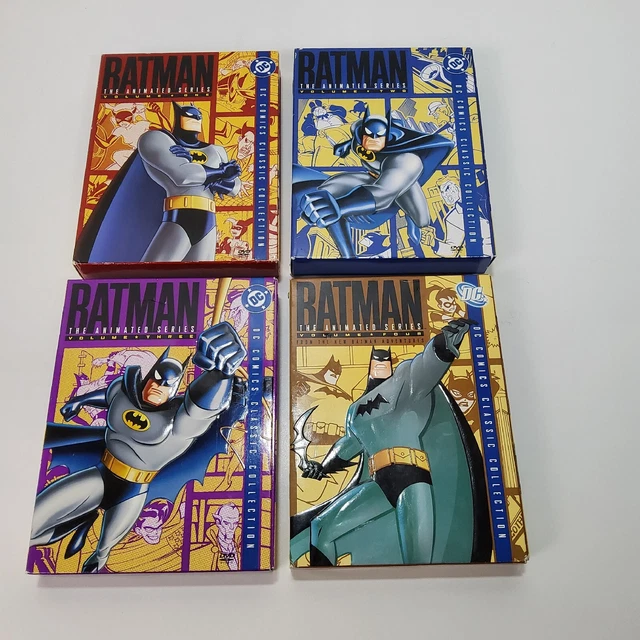 Batman The Animated Series Volumes 1 - 4 Region 1 Box set DC Comics