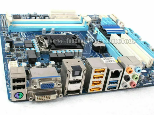 GIGABYTE GA-H55M-USB3 LGA 1156 DDR3 USB3.0 Intel H55 Micro ATX Motherboard 2