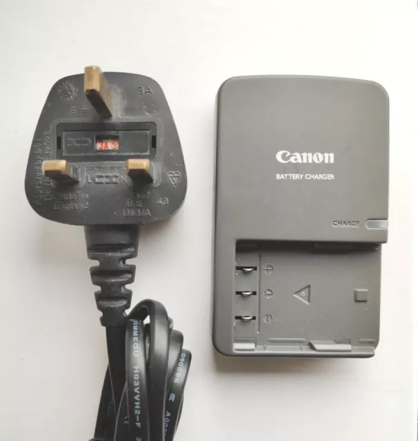 GENUINE CANON 350D 400D  CB-2LWE BATTERY CHARGER UK plug .