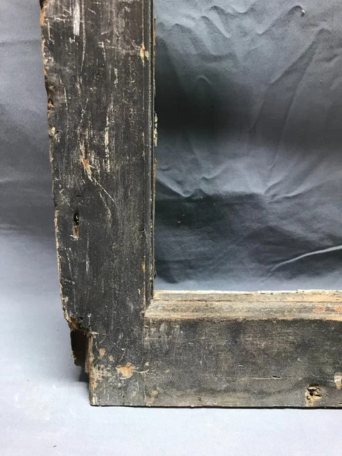 Pair Antique 6 Lite Casement Windows 17x39 Shabby Cabinet Chic Old VTG 1824-22B 3