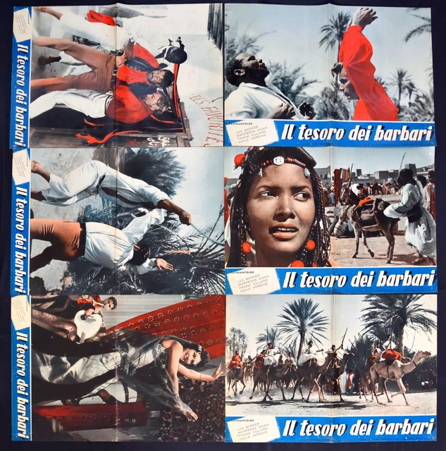 Fotobusta Il Trésor Des Barbares Barker Lex Marpessa Dawn Villard Versois F105