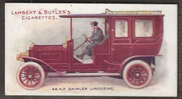 Lambert & Butler-Motors 1908-#10- 48Hp Daimler Limousine