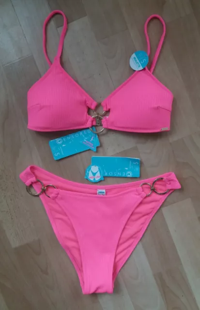 NEU CENSORED NEW YORKER MODISCHES Bikini Set Gr. S pink EUR 13 90 PicClick DE