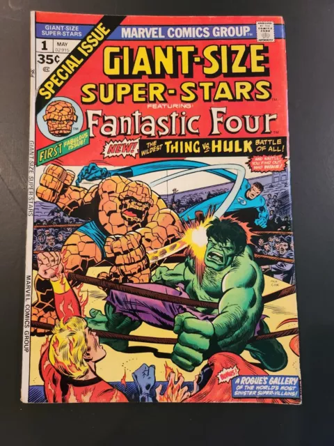 Giant-Size Super-Stars 1 *Solid* Thing Vs Hulk  Fantastic Four