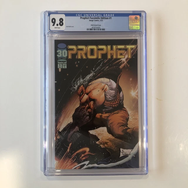 Prophet Facsimile Edition #1 CGC 9.8 Sam Keith variant ROB LIEFELD