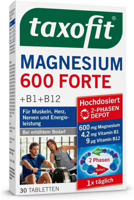 taxofit Magnesium 600 Forte, 30 Tabletten