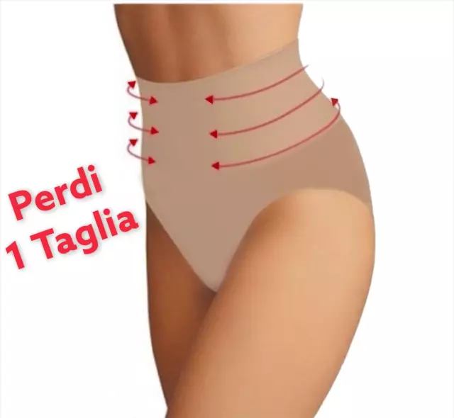 Guaina Slip Donna Vita Alta Modellante Panciera Snellente Pancierina