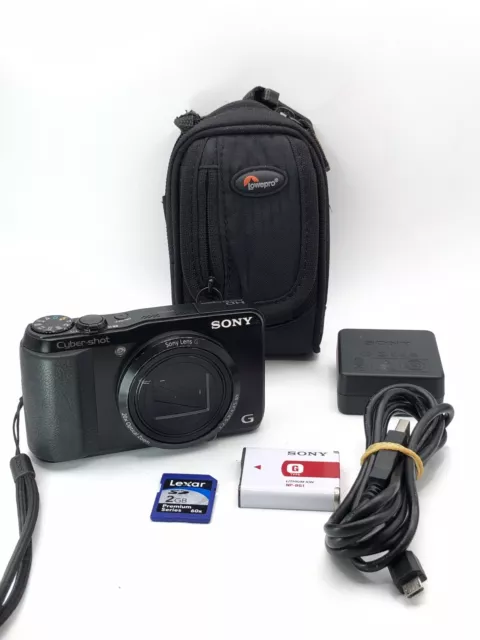 Sony Cyber-Shot DSC-HX20V 18,2MP 20x Zoom GPS + Accessoires