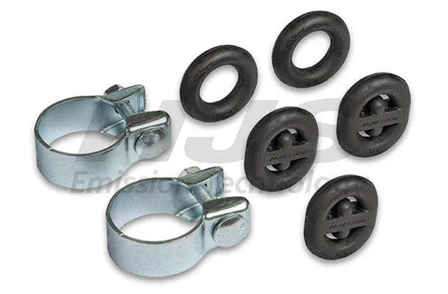 HJS Kit Montaggio Impianto Scarichi 82 11 2369 per AUDI 90 B3 893 894 8A2 89 8B3 8G7