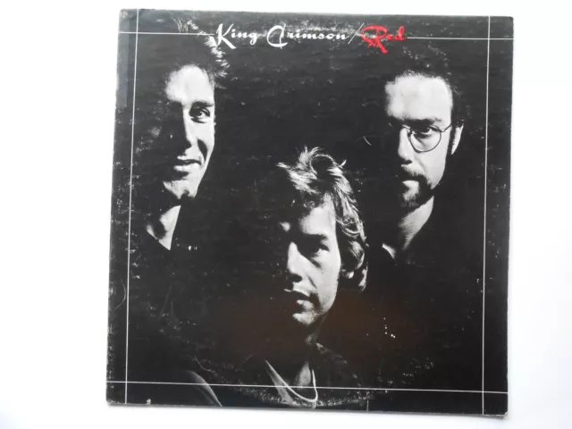 King Crimson, RED - US-Orginalausgabe 1974 - sehr gut - Fripp/ Wetton/ Bruford