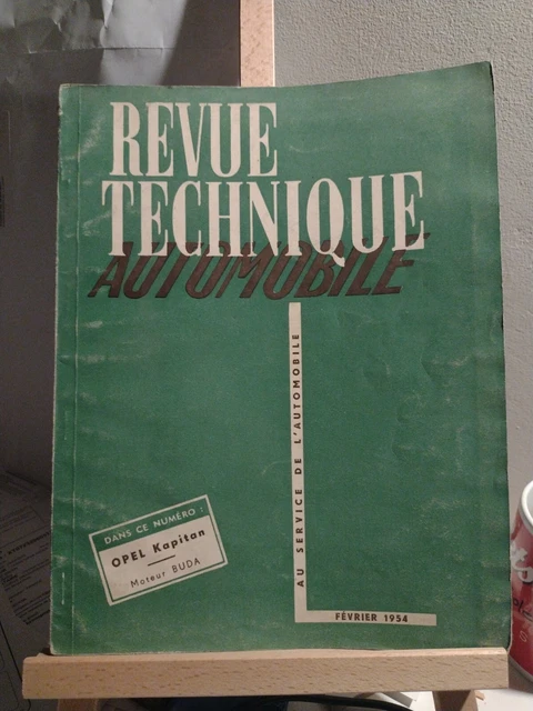 RTA Revue Technique Automobile Num 94 de 1954 Opel Kapitan,Moteur Buda,Floirat