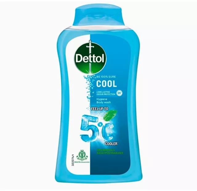 Dettol Gel de Baño y Ducha Corporal para Mujer y Hombre 250ml