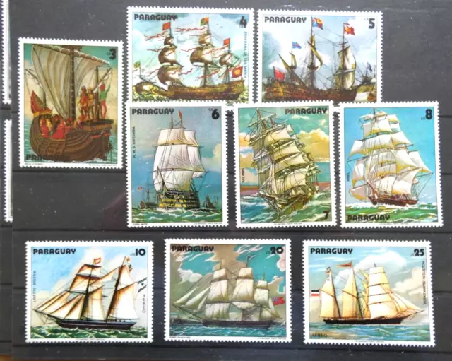 Paraguay Schiffe, Boote . Mi-Nr. 3207 -15** komplett postfrisch