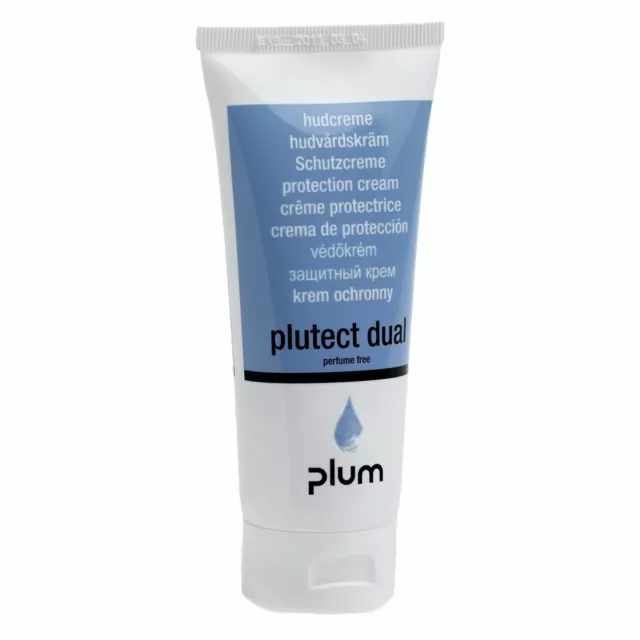 Plum Plutect Dual 100 ml Tube Hautschutzcreme | Handcreme Handpflegecreme Schutz