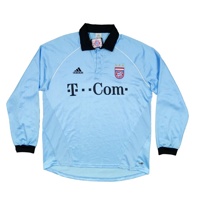 FC Bayern München Goalkeeper Home Torwart Heim Trikot 2005/06 gr.L