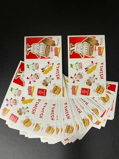 In-N-Out Burger Sticker Scratch And Smell The Hot Cocoa  25 Pieces