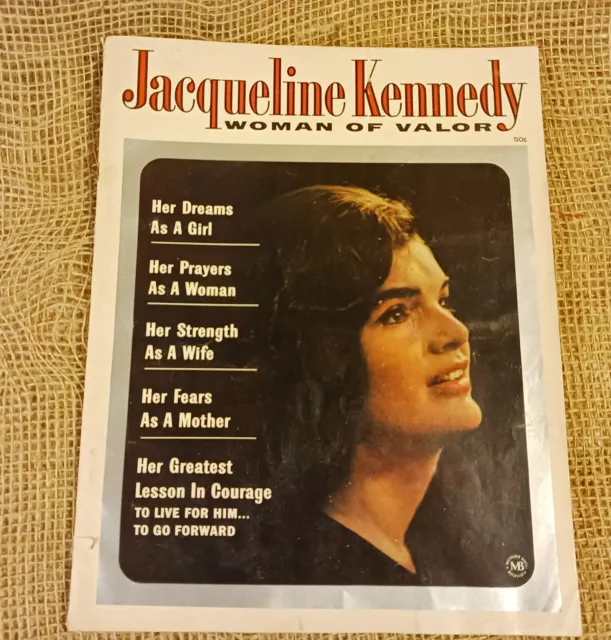 JACQUELINE KENNEDY – Woman of Valor – 1964 $10.00 - PicClick