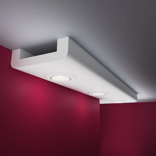 ELHARE Stucco Strip Spot LED Profilo Fascia Luce a illuminazione indiretta...
