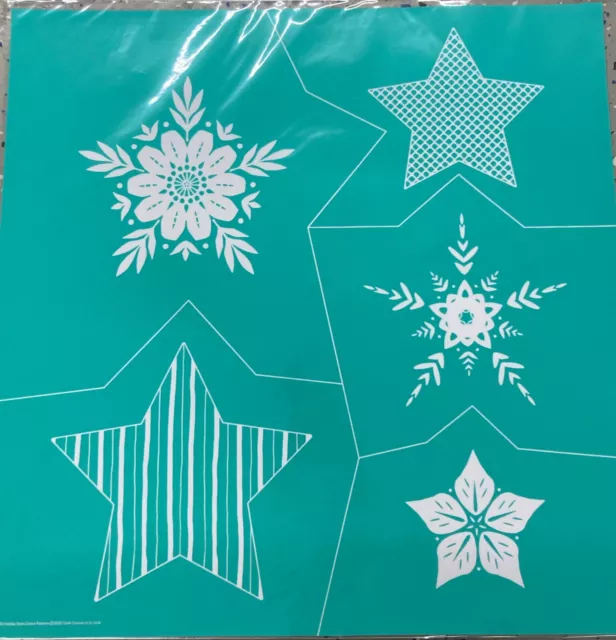Chalk Couture Snowflake Cutout Patterns 