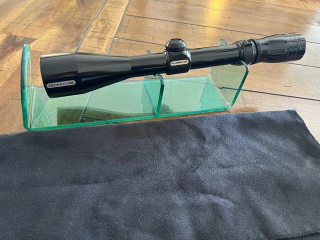 Vintage Redfield Illuminator Widefield 3-9x Rifle Scope - Gloss - TV Plex - USA