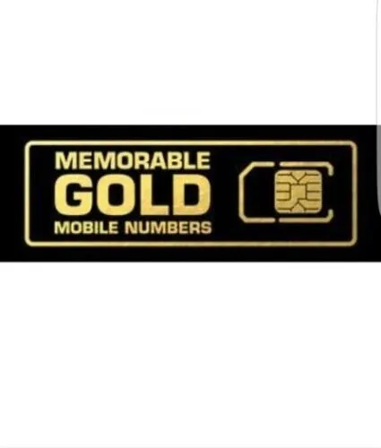 Nuova Sim Card Numero Di Cellulare Platino Nuovo Oro Vip Business Facile Memorabile Elenco Tre